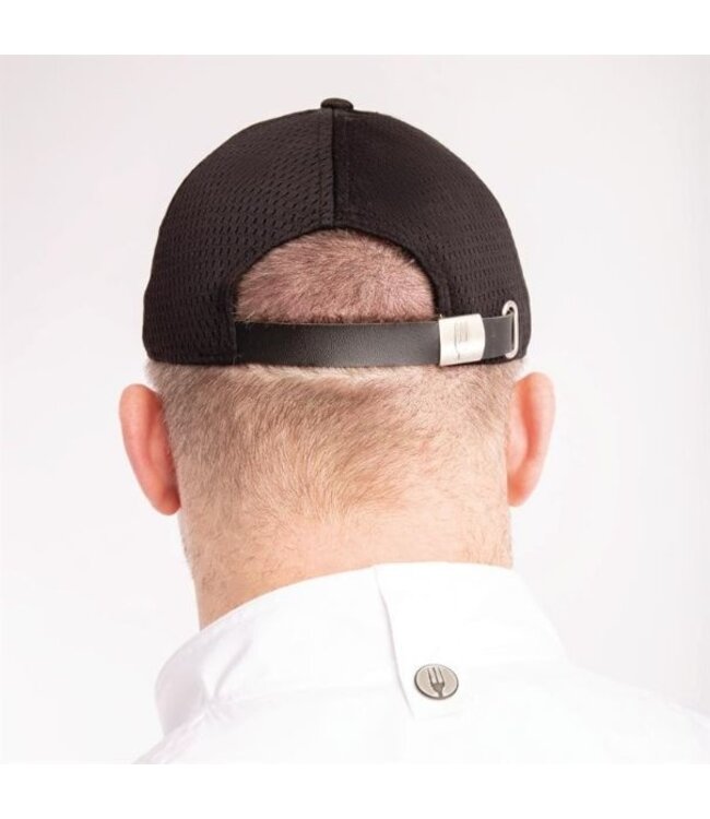 Baseball cap - Zwart en grijze kleur - universele maat