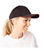 Baseball cap - Zwart en rode kleur - universele maat