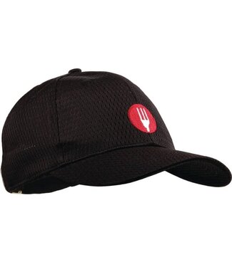 Chef Works Cool Vent Baseball cap zwart - universele maat