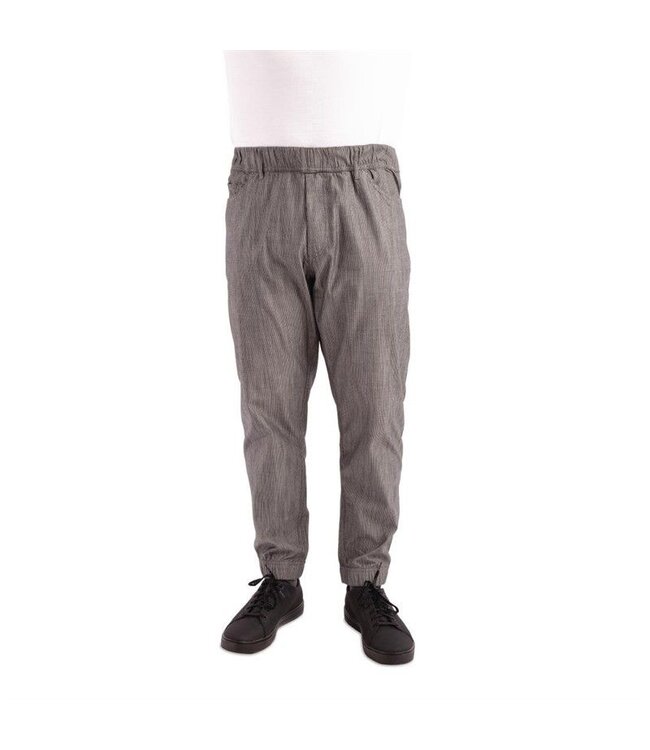 Koksbroek Urban Jogger zwart wit gestreept | Unisex Maat S-XL