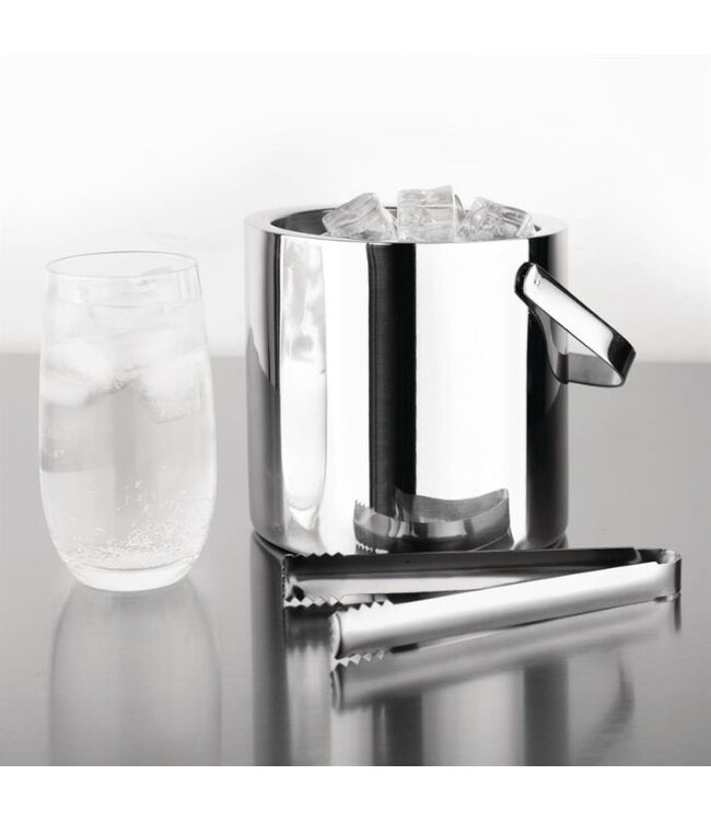 Ijsblokjestang RVS - 18cm