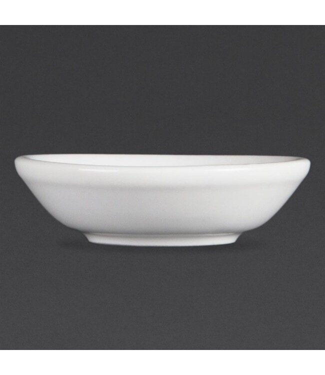 Sojasaus schaaltje porselein | Per 12 stuks | Ø7cm