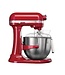 KitchenAid Professionele keukenmixer met schenkscherm - rood - 6,9 liter