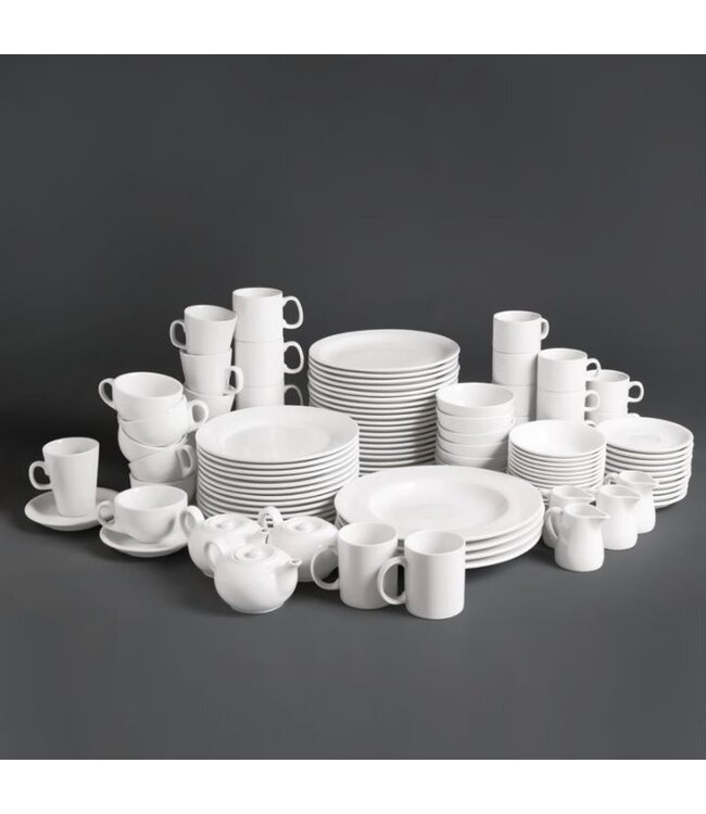 Cappuccinokop porselein | Per 12 stuks | 30cl