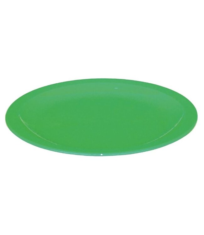 Polycarbonaat borden groen | 12 stuks | Ø23cm