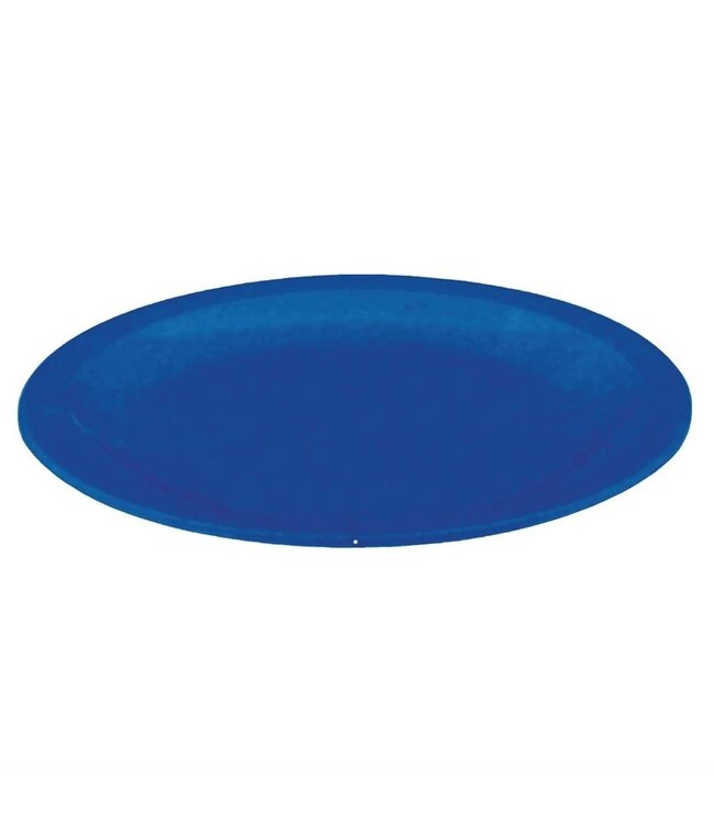 Polycarbonaat borden blauw | 12 stuks | Ø23cm