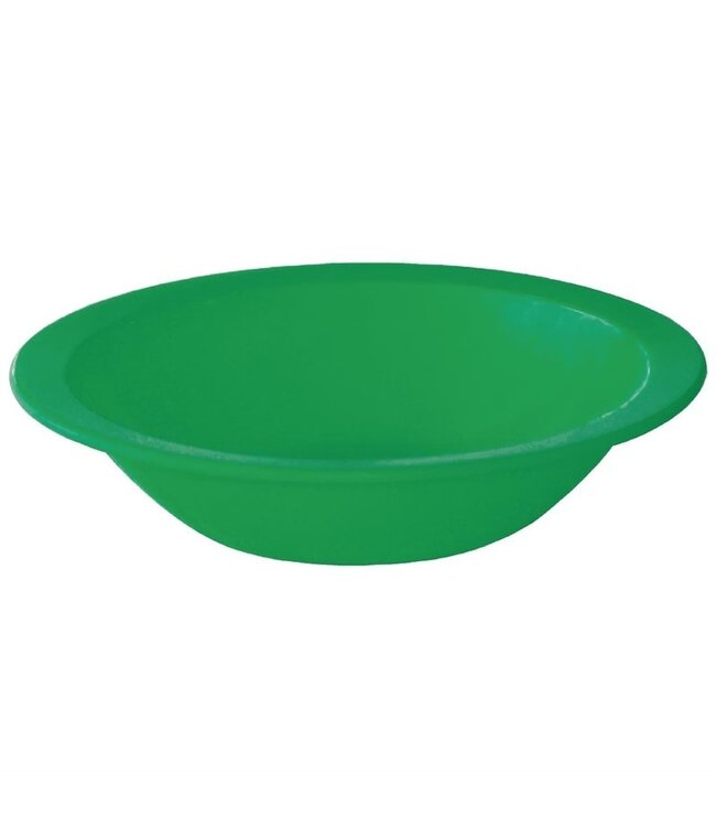 Polycarbonaat dessertschaaltjes groen | 12 stuks | Ø17,1cm