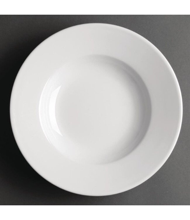 Bord porselein Athena | diep | 23cm | per 6 stuks