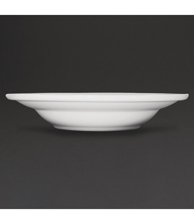 Bord porselein Athena | diep | 23cm | per 6 stuks