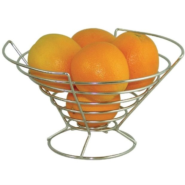 Soepel Voorspellen web RVS fruitschaal voor in de horeca kopen - HorecaRama