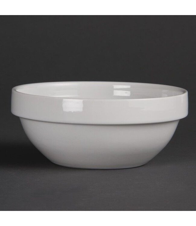 Stapelbare schaaltjes porselein | Per 12 stuks | 38cl