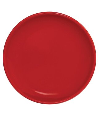 Olympia Coupeborden rood Olympia porselein | 12 stuks | Ø20,5cm