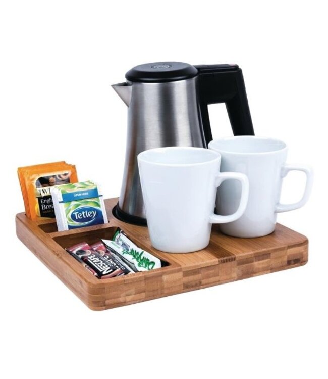 Bamboe dienblad - met inzet