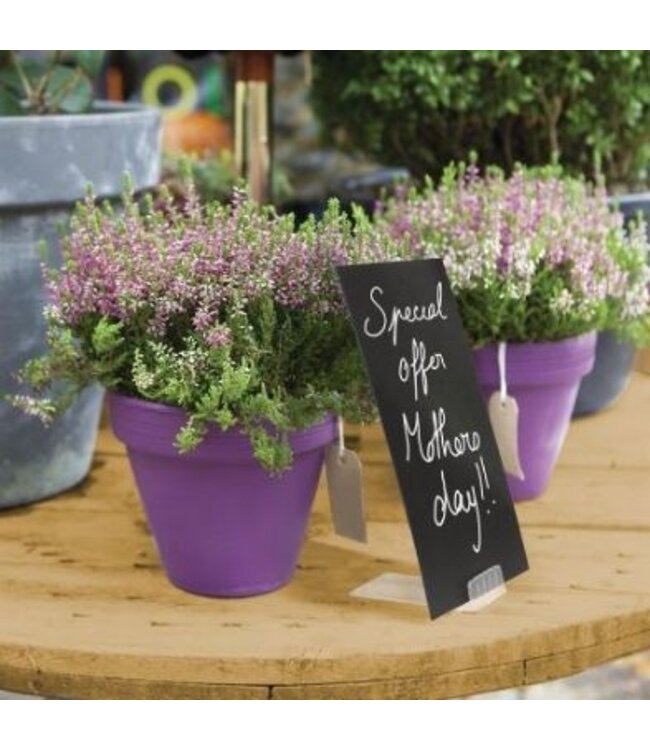 Extra houders voor mini krijtbord labels - 10 stuks