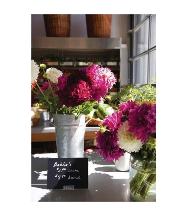 Extra houders voor mini krijtbord labels - 10 stuks