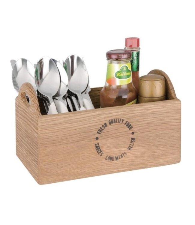 Houder voor bestek en specerijen