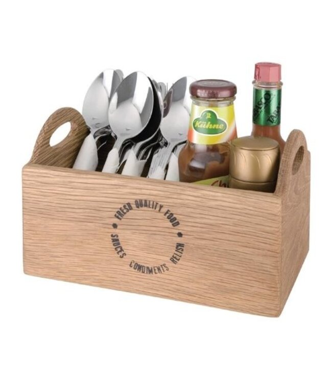 Houder voor bestek en specerijen
