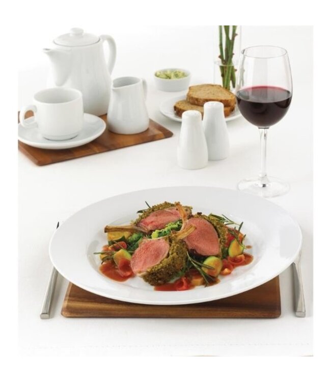 Stapelbare kopjes Lumina porselein | Per 6 stuks | 20cl