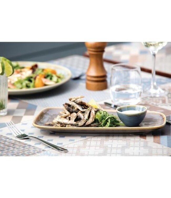 Saus schaaltje 5cl - Olympia Kiln - blauw - per 12 stuks