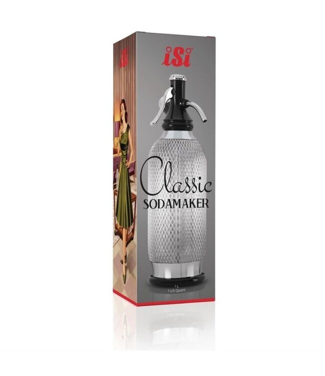 Klassieke soda sifon - 1 liter