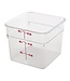 Cambro Vierkante polycarbonaat voedseldoos - 5,7 liter