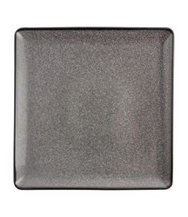 Vierkant bord 26,5x26,5cm - Olympia Mineral - steen look - per 4 stuks