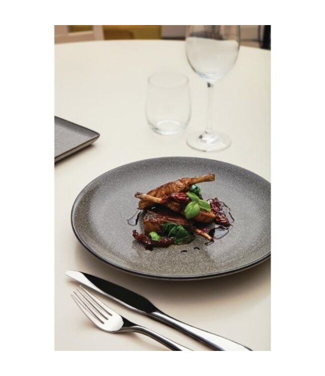 Coupe bord Ø23cm - Olympia Mineral - steen look - per 6 stuks