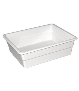 Kristallon GN bak melamine wit 1/2 - 10cm