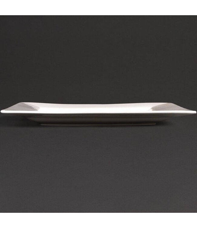 Vierkante borden Lumina porselein | Per 4 stuks | 26,5x26,5cm