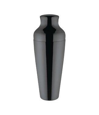 Cocktailshaker RVS zwart - 0,5 liter
