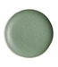 Bord Chia porselein groen | Per 6 stuks | Ø20,5cm