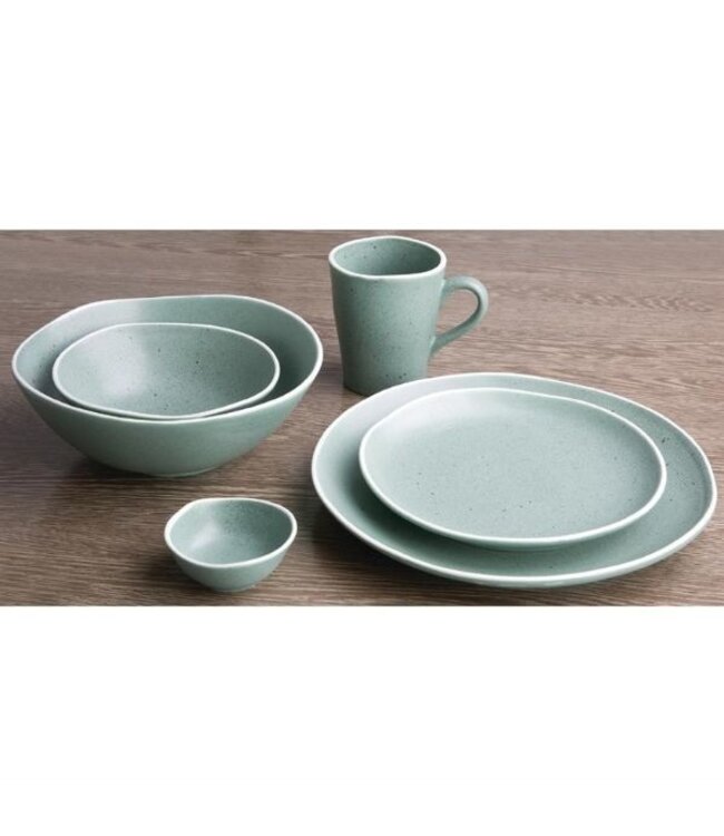 Dipschaaltjes Chia porselein groen | Per 12 stuks | 7cl