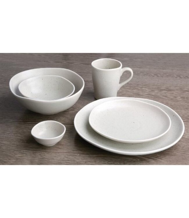 Kleine kommen Chia porselein zand | Per 6 stuks | Ø15,5cm