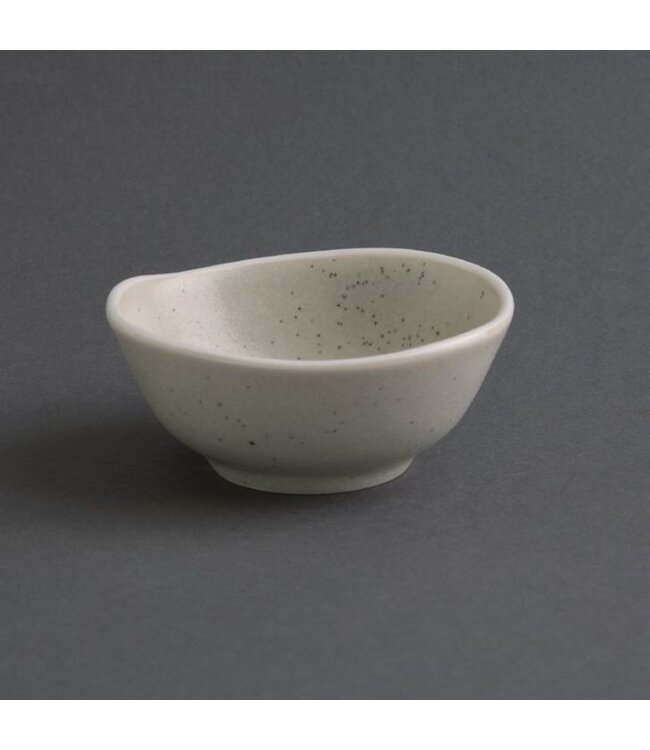 Dipschaaltjes Chia porselein zand | Per 12 stuks | 7cl