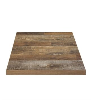 Bolero Tafelblad Rutger - vierkant 70cm - Urban dark