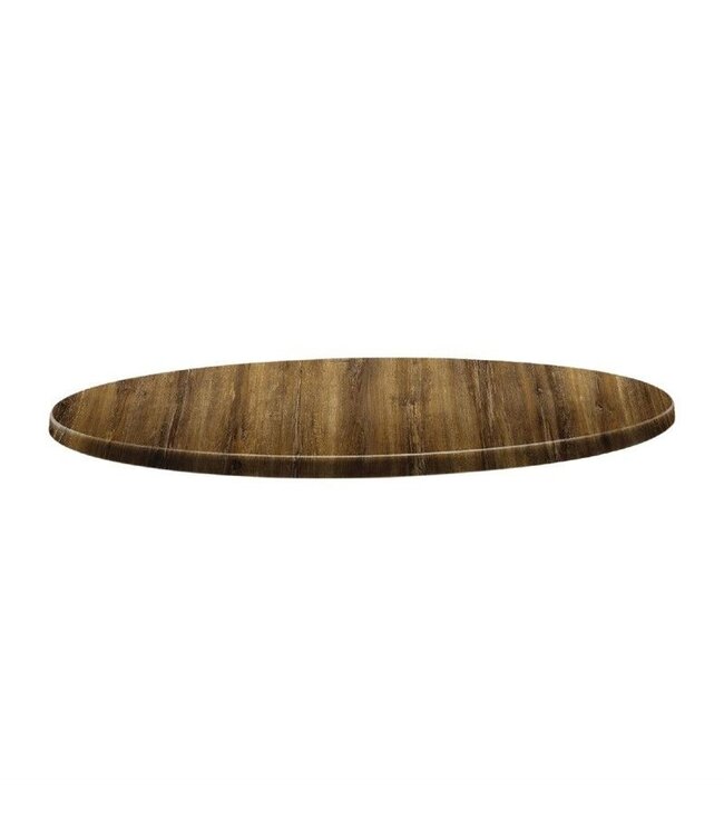 Tafelblad Classic Line - rond Ø70cm - atacama kersenhout