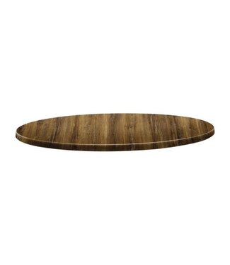 Tafelblad Classic Line - rond Ø80cm - atacama kersenhout