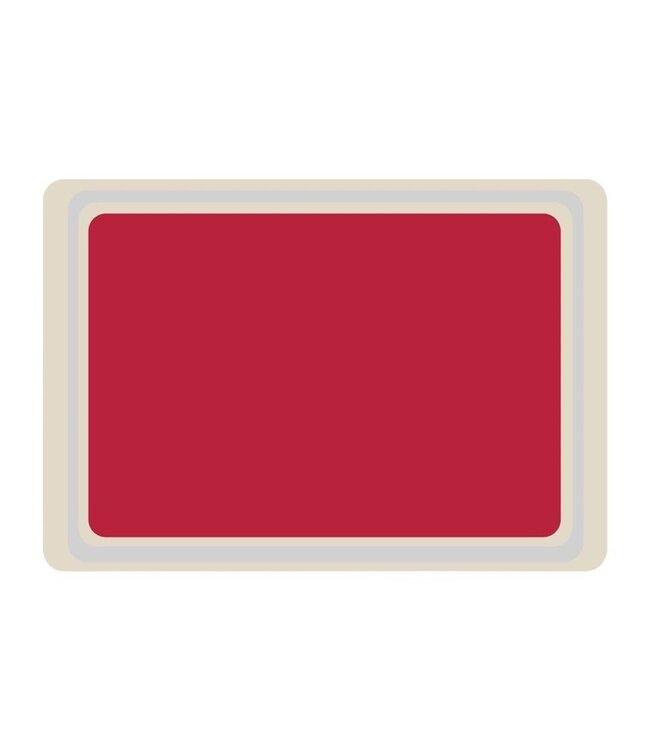 Dienblad Original - rood - 53x37cm