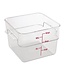 Cambro Vierkante polycarbonaat voedseldoos - 11,4 liter