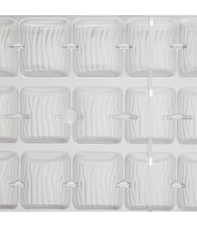 Chocoladevorm polycarbonaat - Vierkant