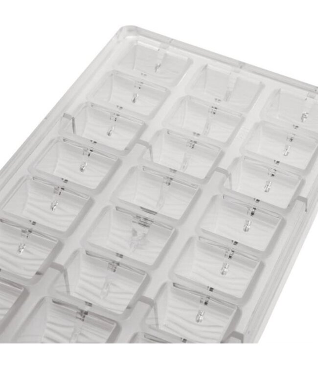 Chocoladevorm polycarbonaat - Vierkant