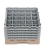 Cambro Glazenkorf Cambro met 25 compartimenten - 50x50x(H)30,8cm - glashoogte 25,7cm