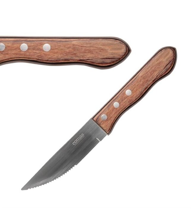 Steakmes Comas Churrasco - 25cm - per 6 stuks