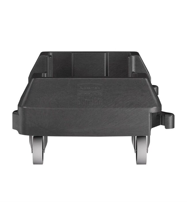 Wielbasis voor Afvalbak - kleurencode deksel - 60 en 87 liter