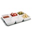 Melamine kom vierkant Pure - wit - 9 x 9 x (h)4cm