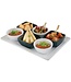 Melamine kom vierkant Pure - zwart - 9 x 9 x (h)4cm