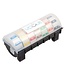 Meervoudige sticker dispenser met afneembare kleurcode stickers - 25mm