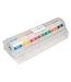 Meervoudige sticker dispenser met oplosbare kleurcode stickers - 50mm