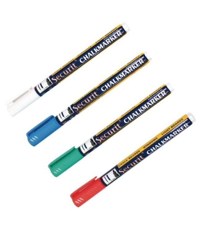 Wisbare stift - 1x2mm - kleurenset 4 stuks