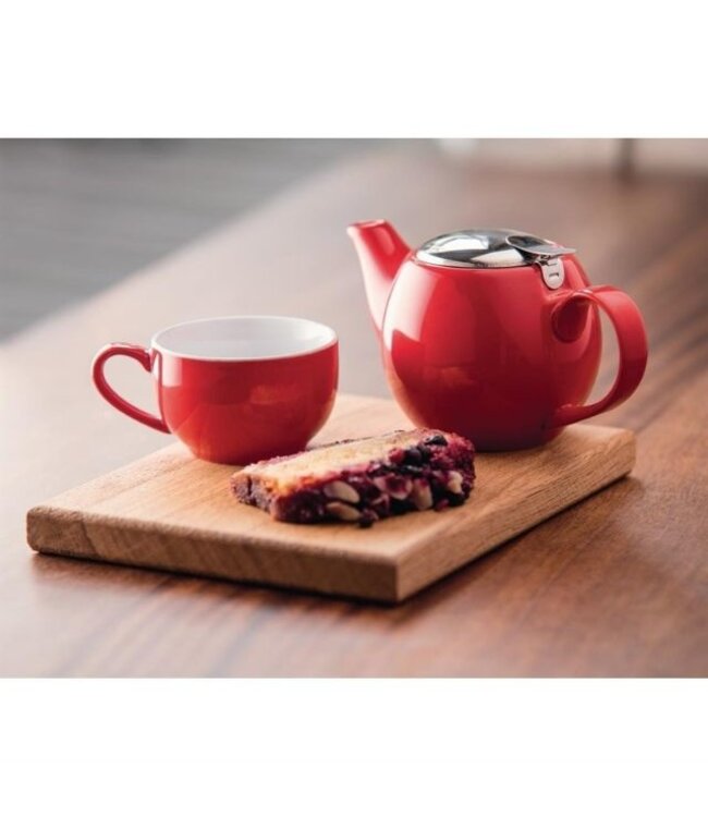 Koffiekop Olympia Café porselein - rood - 12 stuks - 23cl